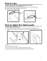 Preview for 11 page of Panasonic JT-H300PR-U1 Operating Instructions Manual