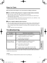 Предварительный просмотр 9 страницы Panasonic JT-H320CU-E1 Operating Instructions Manual