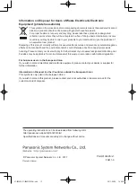 Предварительный просмотр 12 страницы Panasonic JT-H320CU-E1 Operating Instructions Manual