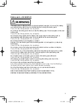 Preview for 5 page of Panasonic JT-H320HT-E1 Operating Instructions Manual