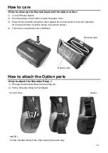 Предварительный просмотр 13 страницы Panasonic JT-H340PR-E1 Operating Instructions Manual