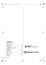 Preview for 2 page of Panasonic JX700G Series Operating Instructions Manual