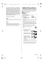 Preview for 5 page of Panasonic JX700G Series Operating Instructions Manual