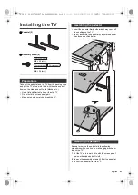 Preview for 9 page of Panasonic JX700G Series Operating Instructions Manual