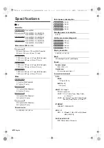 Preview for 22 page of Panasonic JX700G Series Operating Instructions Manual