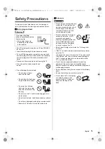 Preview for 5 page of Panasonic JX700H series Operating Instructions Manual