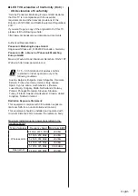 Предварительный просмотр 7 страницы Panasonic JXW704 Operating Instructions Manual