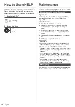 Предварительный просмотр 10 страницы Panasonic JXW704 Operating Instructions Manual