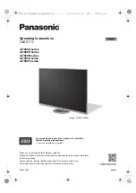 Предварительный просмотр 1 страницы Panasonic JZ1000G Series Operating Instructions Manual