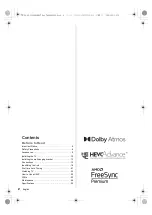 Preview for 2 page of Panasonic JZ1000G Series Operating Instructions Manual