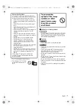 Preview for 7 page of Panasonic JZ1000G Series Operating Instructions Manual