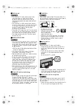 Предварительный просмотр 8 страницы Panasonic JZ1000G Series Operating Instructions Manual