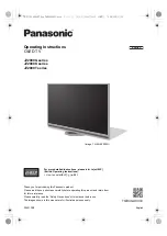 Preview for 1 page of Panasonic JZ2000G Series Operating Instructions Manual