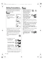 Предварительный просмотр 6 страницы Panasonic JZ2000G Series Operating Instructions Manual