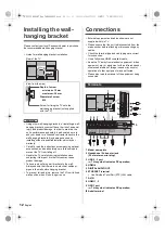 Preview for 12 page of Panasonic JZ2000G Series Operating Instructions Manual