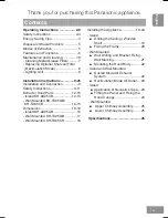 Preview for 3 page of Panasonic KH-AX95XB Operating And Installation Instructions