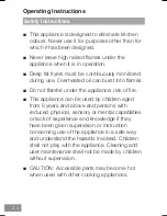 Preview for 4 page of Panasonic KH-AX95XB Operating And Installation Instructions