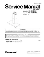 Panasonic KH-B90FBW1 Service Manual предпросмотр