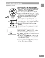 Предварительный просмотр 23 страницы Panasonic KH-TX95GB Operating And Installation Instructions