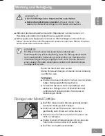 Предварительный просмотр 35 страницы Panasonic KH-TX95GB Operating And Installation Instructions