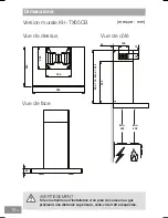 Предварительный просмотр 72 страницы Panasonic KH-TX95GB Operating And Installation Instructions