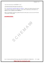 Предварительный просмотр 97 страницы Panasonic KMF0209634C2 Service Manual