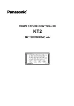 Panasonic KT2 Instruction Manual preview