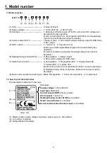 Предварительный просмотр 5 страницы Panasonic KT4B User Manual