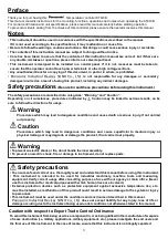 Preview for 3 page of Panasonic KT4H User Manual