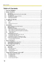 Preview for 8 page of Panasonic KV-N1028X Operating Manual