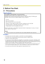 Preview for 12 page of Panasonic KV-N1028X Operating Manual