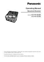 Panasonic KV-N1058X Operating Manual preview
