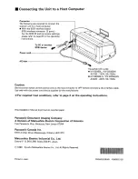 Preview for 4 page of Panasonic KV-S2055L Installation Manual