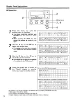 Preview for 14 page of Panasonic KV-S2055L Operating Instructions Manual