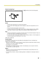 Preview for 9 page of Panasonic KV-S2087 Operating Manual