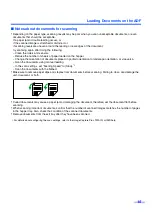 Предварительный просмотр 15 страницы Panasonic KV-S7097 Operating Manual