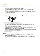 Предварительный просмотр 8 страницы Panasonic KV-SL1066 M2 Operating Manual