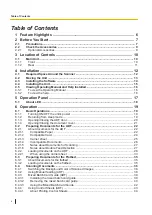 Preview for 4 page of Panasonic KV-Sl3056 Operating Manual