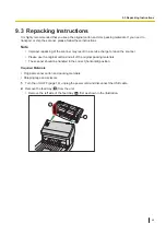 Preview for 69 page of Panasonic KV-Sl3056 Operating Manual