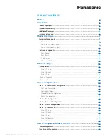 Preview for 3 page of Panasonic KV-SS1100 Administrator'S Manual