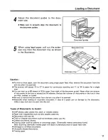 Preview for 11 page of Panasonic KV-SS25D Operation Manual