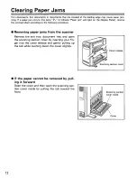 Предварительный просмотр 12 страницы Panasonic KV-SS25D Operation Manual