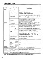 Предварительный просмотр 16 страницы Panasonic KV-SS25D Operation Manual