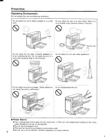 Preview for 6 page of Panasonic KV-SS55EX Operation Manual