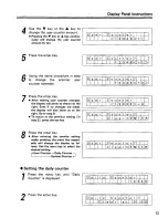 Preview for 13 page of Panasonic KV-SS855 Operation Manual