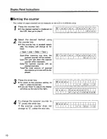 Preview for 10 page of Panasonic KV-SS855D Operating Instructions Manual