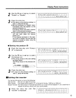 Preview for 13 page of Panasonic KV-SS855D Operating Instructions Manual