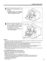 Preview for 27 page of Panasonic KV-SS855D Operating Instructions Manual