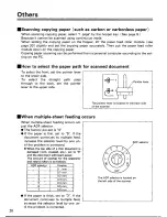 Preview for 28 page of Panasonic KV-SS855D Operating Instructions Manual