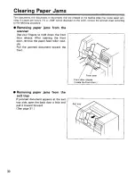 Preview for 30 page of Panasonic KV-SS855D Operating Instructions Manual